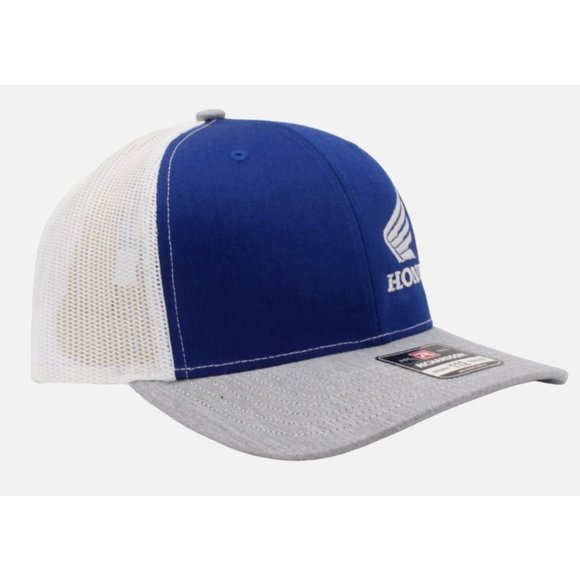 Honda Wing Richardson 112 Snap Back Trucker Hat ***Embroidered*** - Picture 3 of 3